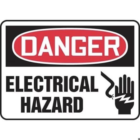 Accuform OSHA DANGER SAFETY SIGN ELECTRICAL MELC015XT MELC015XT